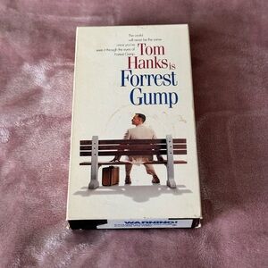 Tom Hanks Forrest Gump VHS Tape Blockbuster Collectible (1994)